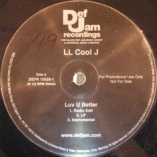 LL Cool J – Luv U Better (2002, CD) - Discogs