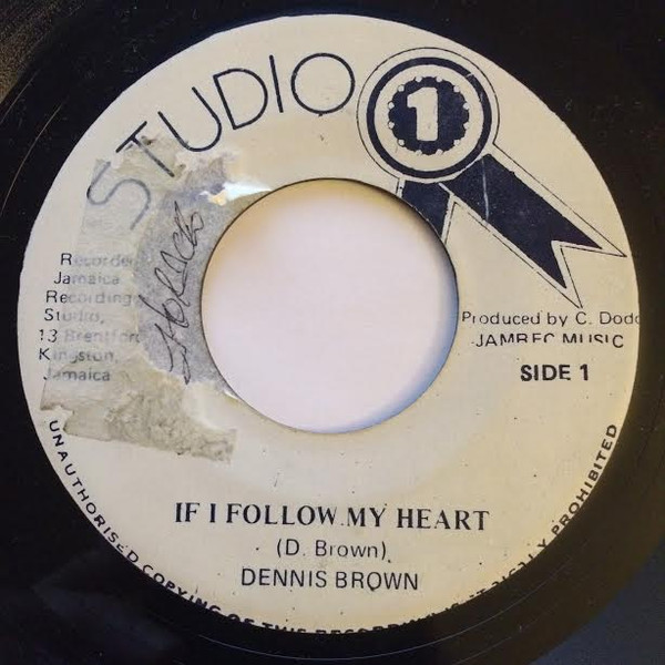 Dennis Brown – If I Follow My Heart (Vinyl) - Discogs