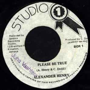 Alexander Henry – Please Be True (1982, Vinyl) - Discogs