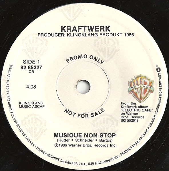 Kraftwerk - Musique Non Stop | Releases | Discogs