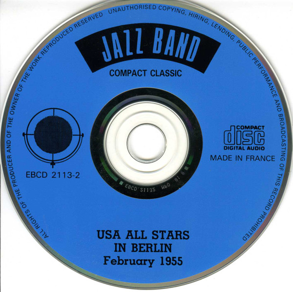 télécharger l'album USA All Stars - USA All Stars In Berlin February 1955