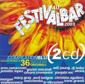 Various - 40° Festivalbar 2003 - Compilation Blu