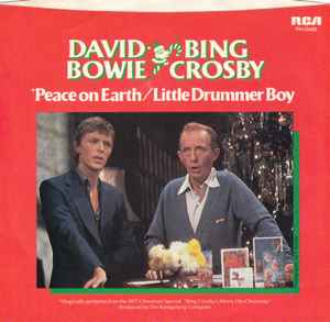 David Bowie - Peace On Earth / Little Drummer Boy album cover