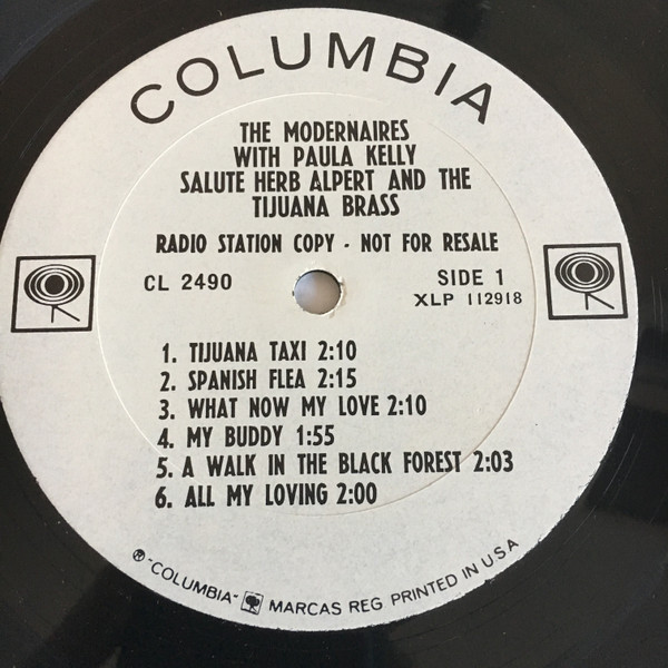 Album herunterladen The Modernaires With Paula Kelly - The Modernaires With Paula Kelly Salute Herb Alpert And The Tijuana Brass