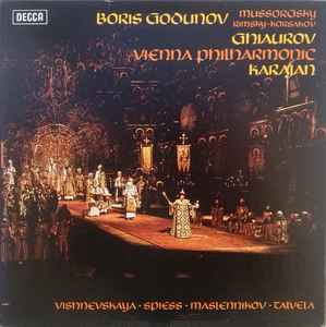 Boris Godunov - Mussorgsky - Rimsky-Korsakov – Ghiaurov - Vienna Philharmonic - Karajan – Vishnevskaya · Spiess · Maslennikov · Talvela