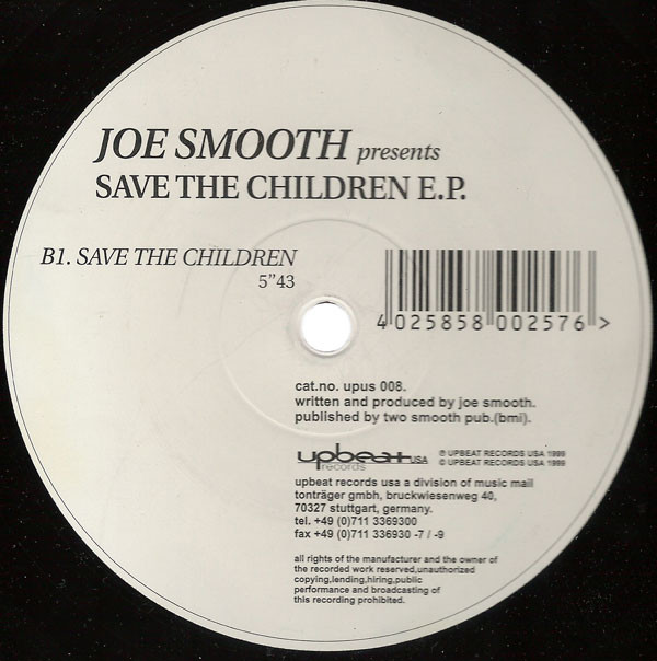 lataa albumi Joe Smooth - Save The Children