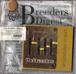 The Breeders - Live In Stockholm album cover