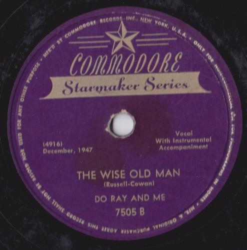 descargar álbum Do Ray And Me - Wrapped Up In A Dream The Wise Old Man