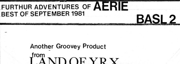 baixar álbum Aerie - Further Adventures Of Aerie Best Of September 1981