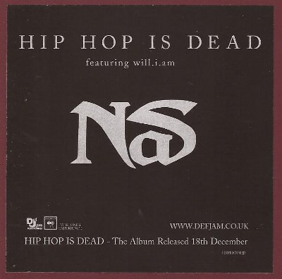 télécharger l'album Nas Featuring william - Hip Hop Is Dead