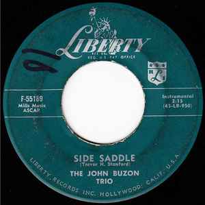 The John Buzon Trio - Side Saddle / Lizette album cover