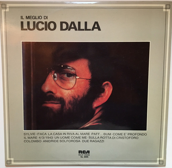 Lucio Dalla - Lucio Dalla (CD, Comp)