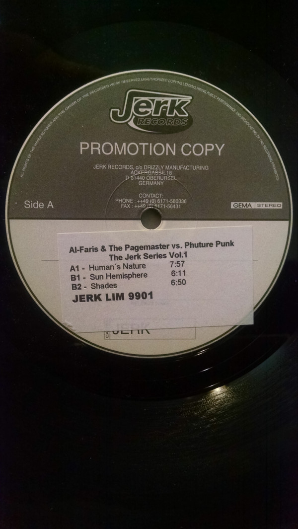 Album herunterladen AlFaris & The Pagemaster vs Phuture Punk - The Jerk Series Vol 1