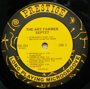 baixar álbum The Art Farmer Septet - The Art Farmer Septet Plays The Arrangements Of Gigi Gryce And Quincy Jones