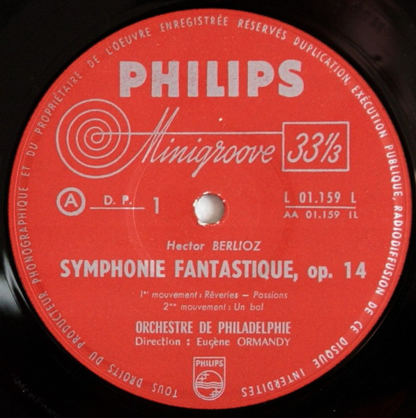 last ned album Berlioz, Orchestre De Philadelphie, Eugene Ormandy - Symphonie Fantastique Op 14