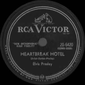 Elvis Presley – Heartbreak Hotel / I Was The One (1956, Shellac