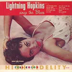 Lightnin' Hopkins - Sings The Blues album cover