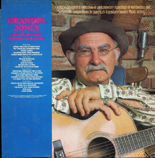 Album herunterladen Grandpa Jones With Ramona Jones & Brown's Ferry Four - The Grandpa Jones Story
