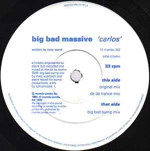 Big Bad Massive - Carlos album cover