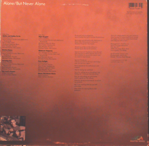 baixar álbum Larry Carlton - Alone But Never Alone