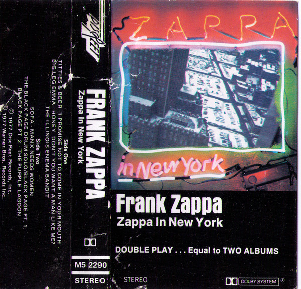 Frank Zappa – Zappa In New York (1978, Quality Records Vinyl) Discogs