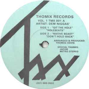 Dem Niggas - Thomix Records Vol. 1