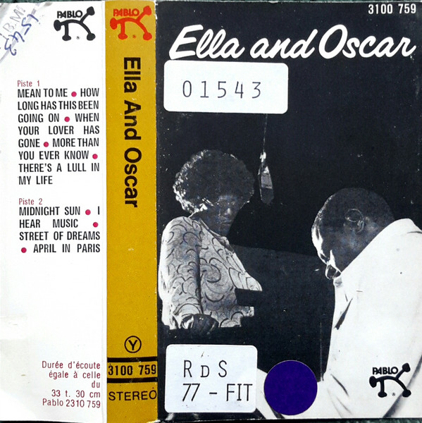 Ella Fitzgerald & Oscar Peterson - Ella And Oscar | Releases | Discogs