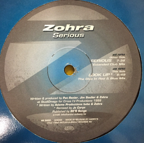 last ned album Zohra - Serious