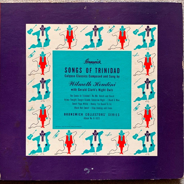 Wilmoth Houdini With Gerald Clark's Night Owls - Songs Of Trinidad