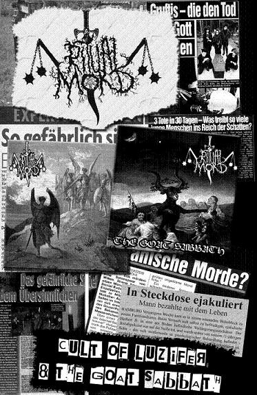 baixar álbum Ritualmord - Cult Of Luzifer The Goat Sabbath