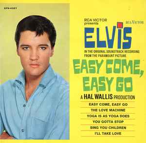 Elvis Presley - Easy Come, Easy Go album cover