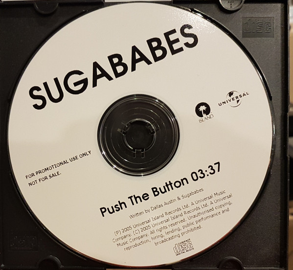 Push The Button Pt.1 (2 Tracks) [Single] by Sugababes (CD, Sep-2005,  Universal/Island) for sale online