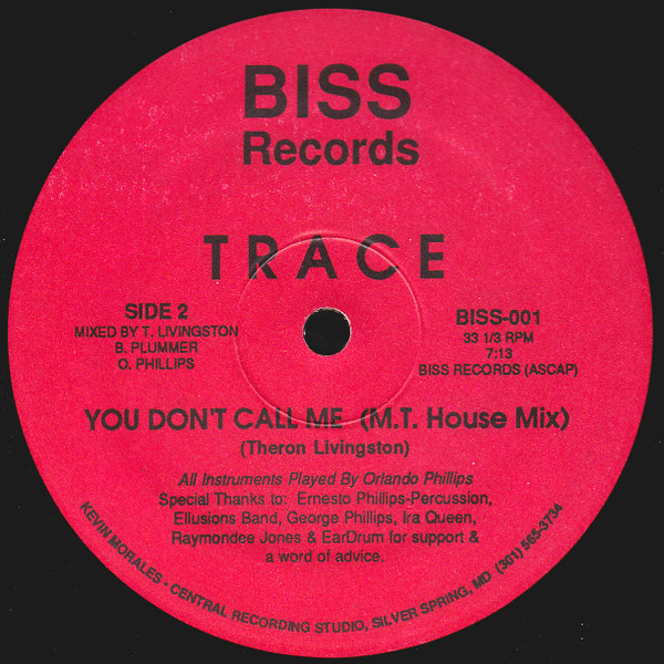lataa albumi Trace - You Dont Call Me