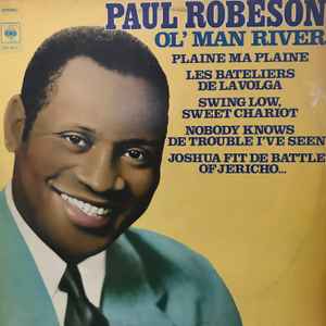 Paul Robeson - Ol' Man River album cover