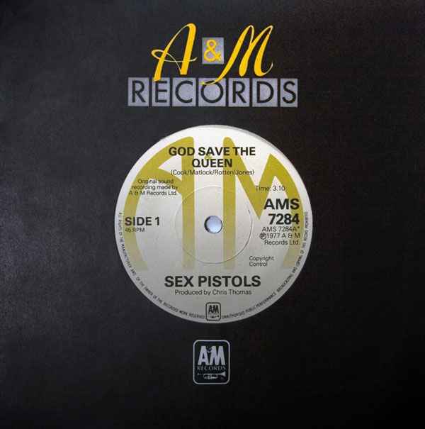 1977). No. 6. Sex Pistols - God Save The Queen. 取 引 価 格: $4,428.04. 