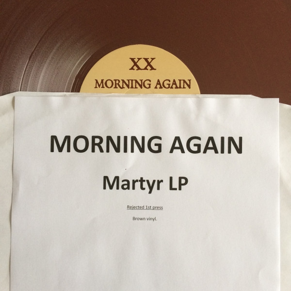 Morning Again – Martyr (1997, Brown, Vinyl) - Discogs