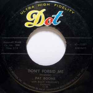 Pat Boone - Don't Forbid Me / Anastasia