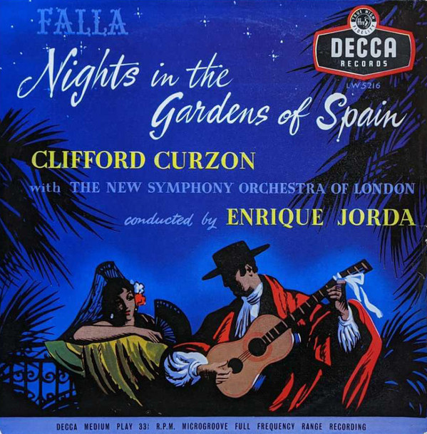 télécharger l'album Manuel De Falla, Clifford Curzon - Nights In The Gardens Of Spain