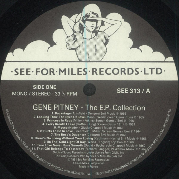 lataa albumi Gene Pitney - The EP Collection