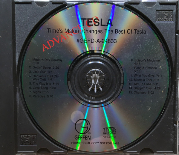 Tesla – Time's Makin' Changes (The Best Of Tesla) (2023, Gold, Vinyl) -  Discogs