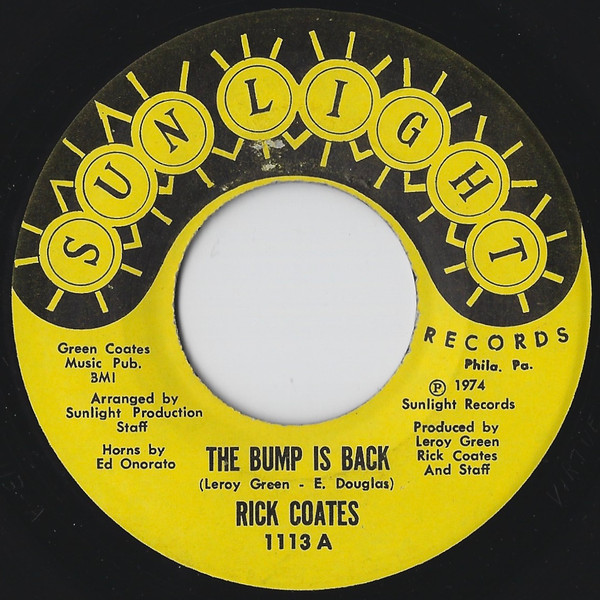 télécharger l'album Rick Coates - The Bump Is Back A Little For Me