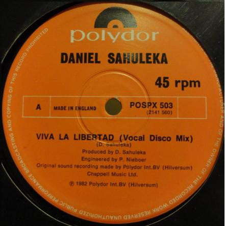 lataa albumi Daniel Sahuleka - Viva La Libertad