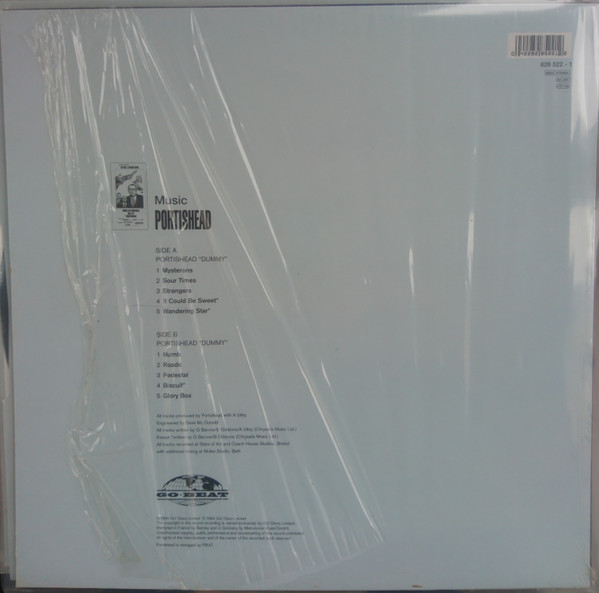 Portishead – Dummy (1994, First Press, Vinyl) - Discogs