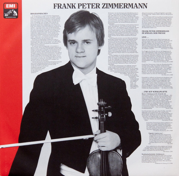 télécharger l'album Beethoven Frank Peter Zimmermann, English Chamber Orchestra, Jeffrey Tate - Violinkonzert Violin Concerto Concerto Pour Violin Romanzen 12