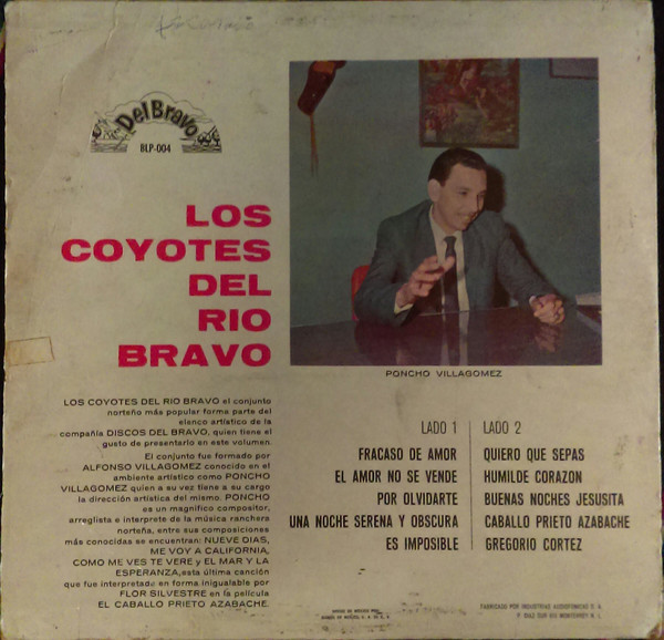 Album herunterladen Los Coyotes Del Rio Bravo - Los Coyotes Del Rio Bravo