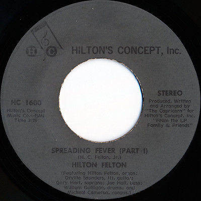 Hilton Felton – Spreading Fever (Vinyl) - Discogs