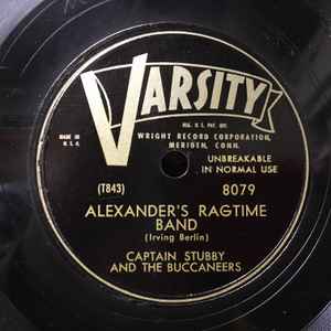 Captain Stubby And The Buccaneers - Alexander’s Ragtime Band / Piccolo Pete album cover