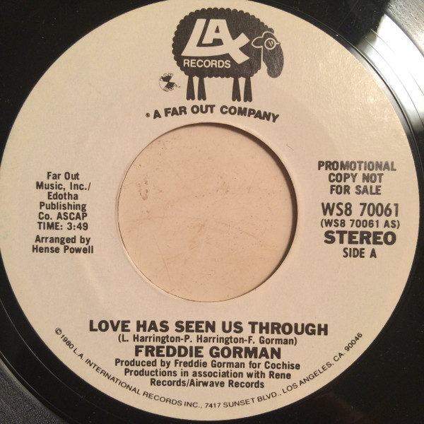lataa albumi Freddie Gorman - Love Has Seen Us Through