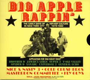 Various - Big Apple Rappin' (The Early Days Of Hip-Hop Culture In New York City 1979-1982) album cover