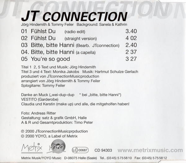 last ned album JT Connection - Fühlst Du